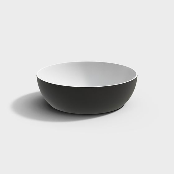 Elegant Minimalist Bowl 3D model