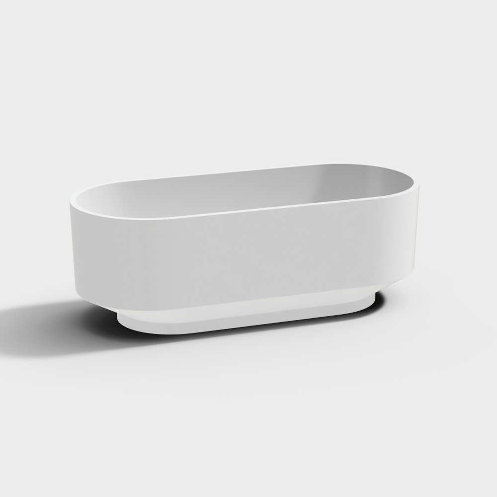 Modern bathtub
