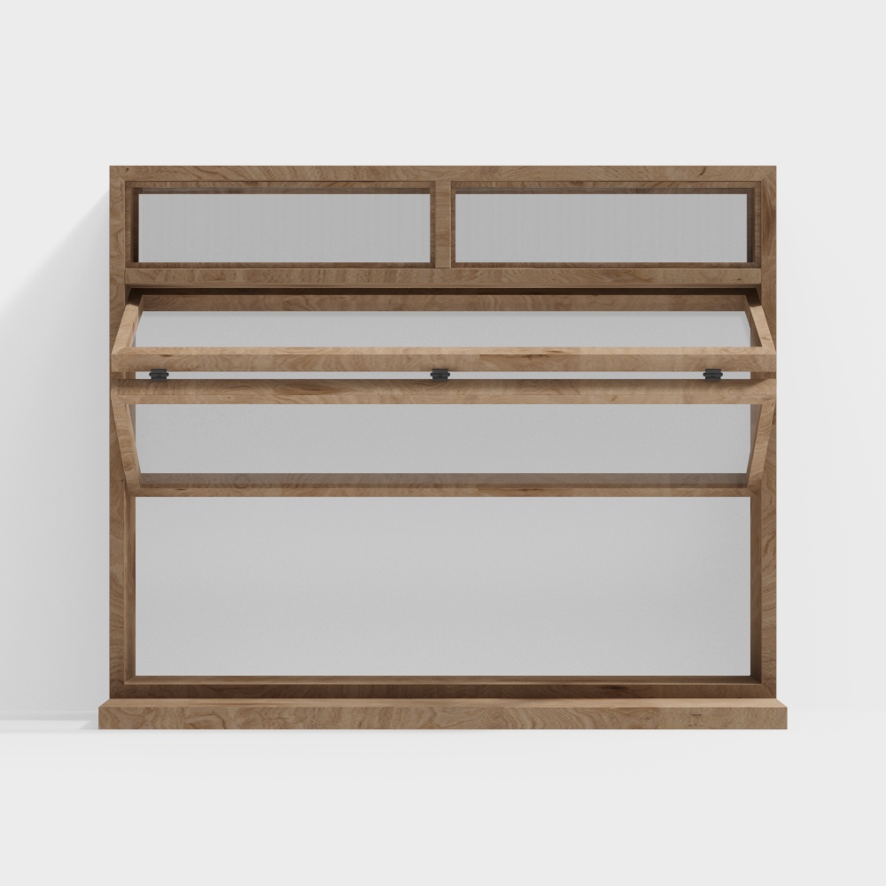 Modern folding window