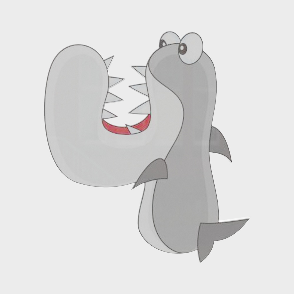 Illustrated style colorful digital wall decoration