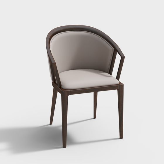 Elegant 3D Chair Model for Modern Home Design