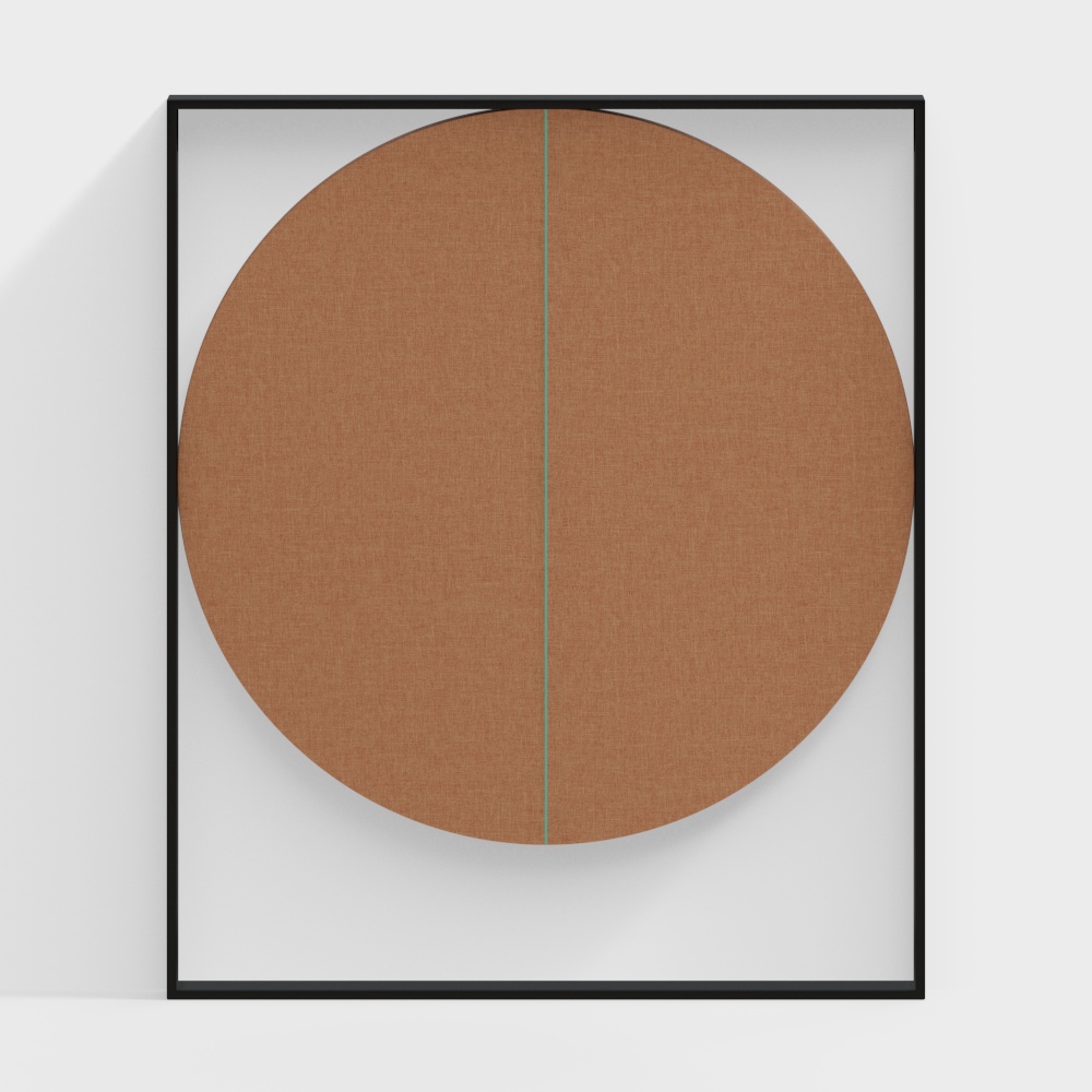 Écran en lin orange Supporto Arper