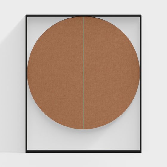 Écran en lin orange Supporto Arper