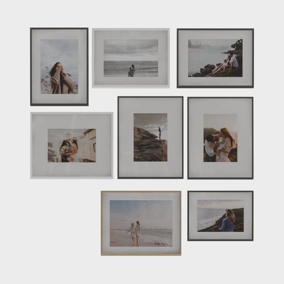 Photo Gallery 3D model