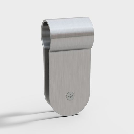 Elegant Metal Hook 3D Model for Modern Spaces