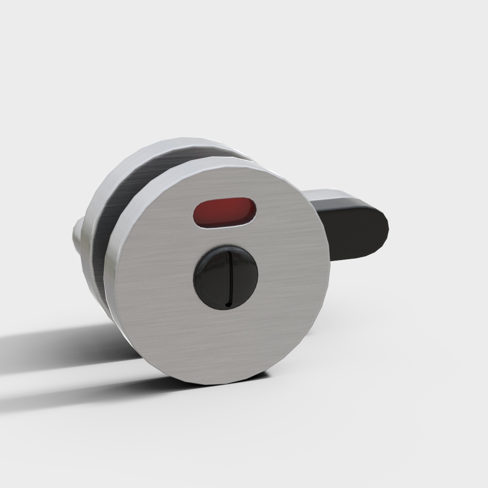 Sleek Modern Door Lock 3D model