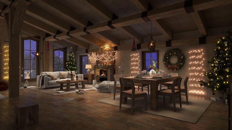 Rustic Charm: A Cozy Living Space Design