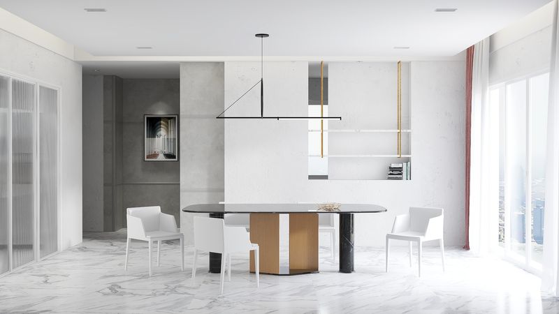 Elegant Modern Dining Room Design