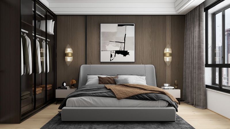 Modern Girls Bedroom with Grey Tones