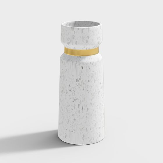 Terrazzo Vase 3D model