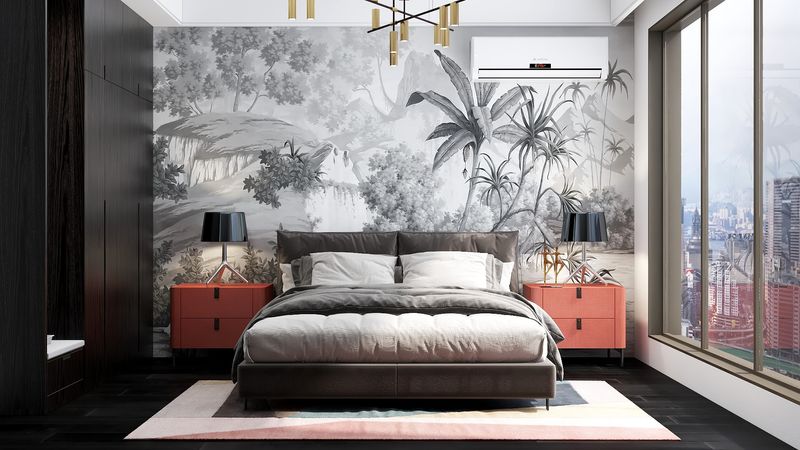 Tropical Vibe Master Bedroom Design