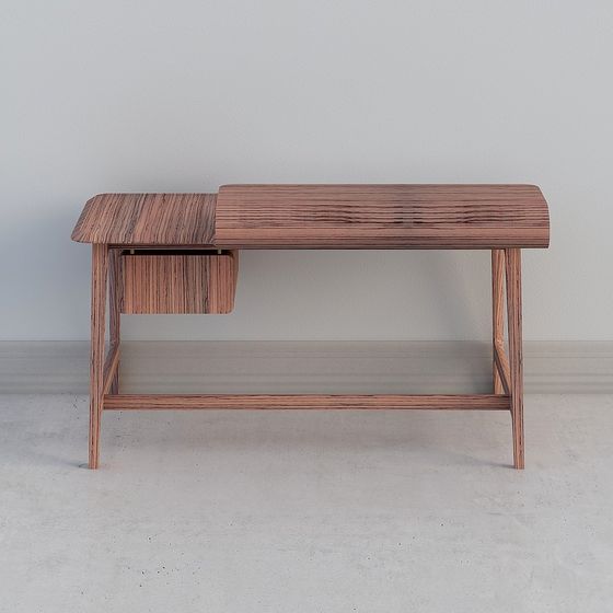 Urban Corner Desk 3D model for Creative Spaces