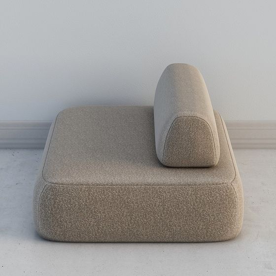 Urban Comfort 3D model Sofa for Modern Spaces