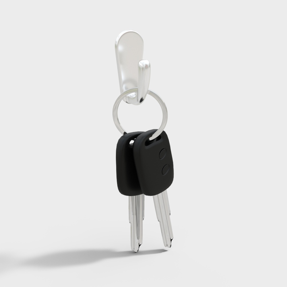 Urban Guardian Keychain 3D model