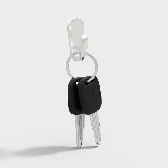 Urban Guardian Keychain 3D model