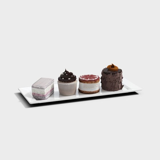 Delightful Desserts 3D model
