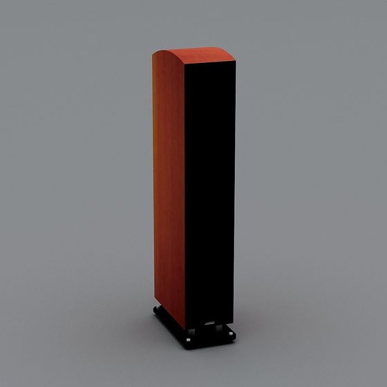Urban Column Low Poly High Detail 3D model