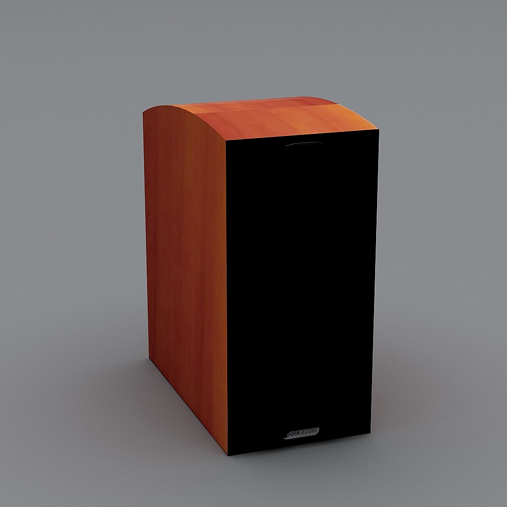 Stylish Low-Poly Speaker 3D Model