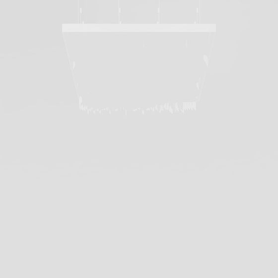 Minimalist Geometric Pendant Light 3D model