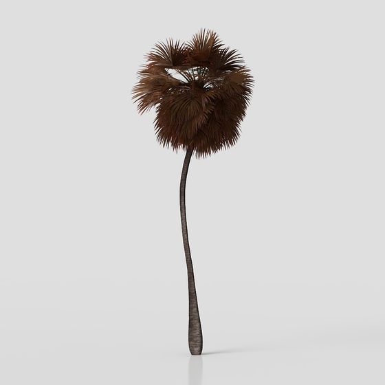 Vibrant Palm Tree 3D Model