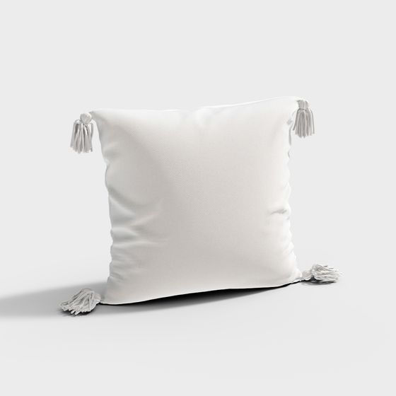 Tassel Pillow 3D Model