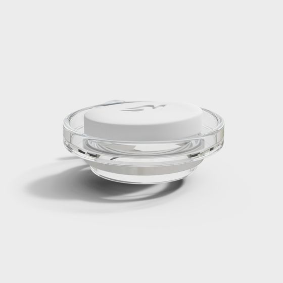 Transparent Glass Container 3D model