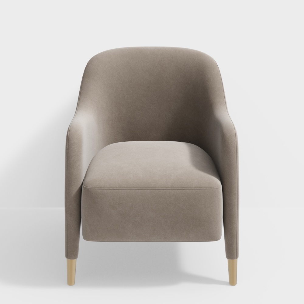 Armchair in Linen Molteni