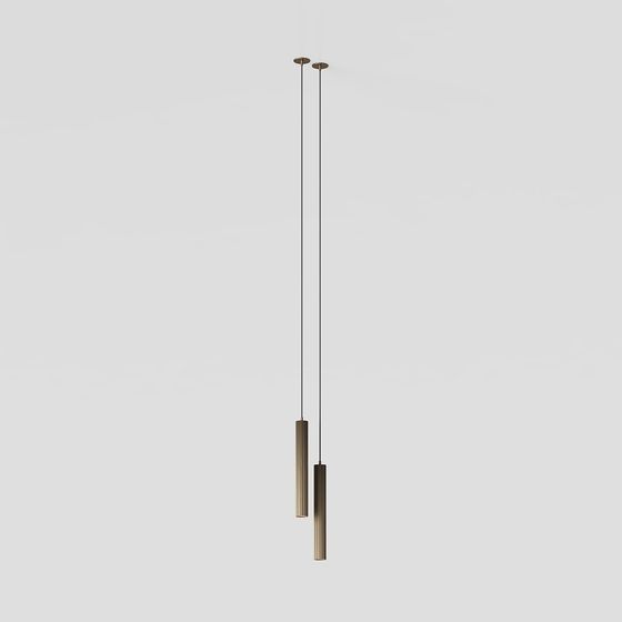 Streamlined Chandelier 3D model