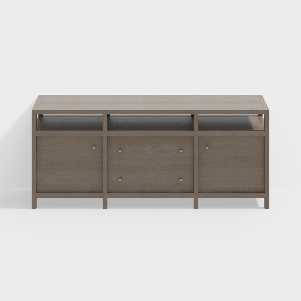 Keane Natural Media Console