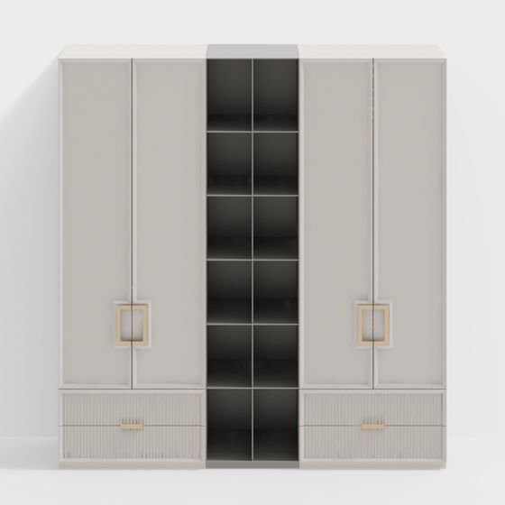 Urban Closet 3D model for Modern Aesthetics
