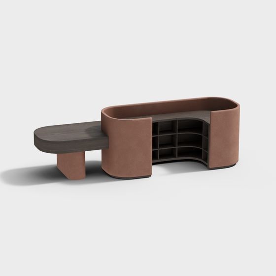 Urban Corner Desk 3D model