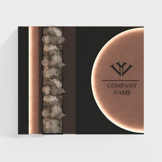 Elegant Wall Panel 3D Model for Creative Spaces