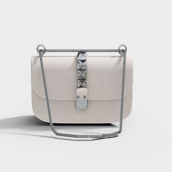 Elegant Low-Poly Handbag 3D model