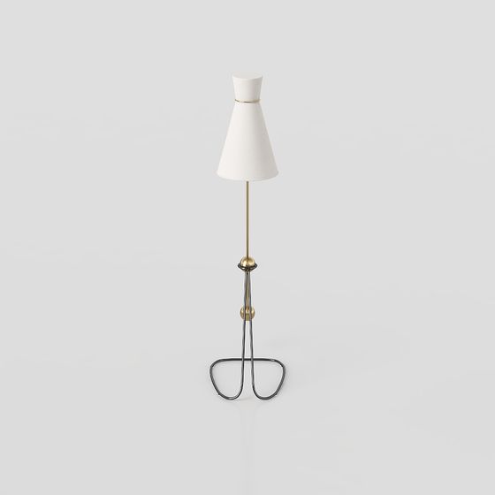 Art Deco Floor Lamp 3D model