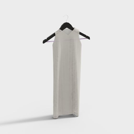 Urban Elegance Dress 3D model
