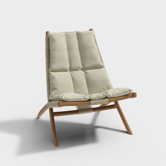 Cozy Lounge Chair 3D model