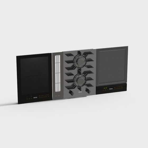 Miele Kitchen Stove 3D model