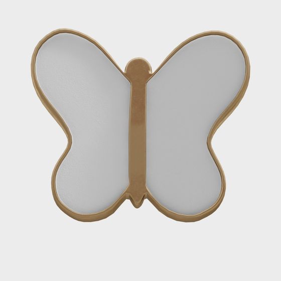 Beautiful Low-Polygon Butterfly 3D model for Creative Projects