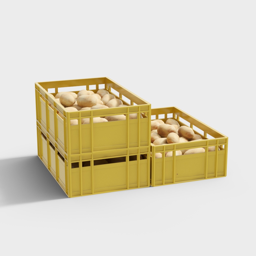 Rural Harvest 3D Model