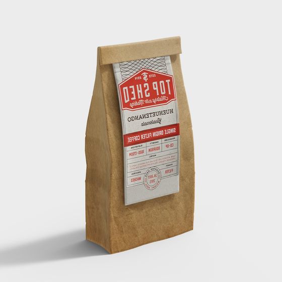 Top Shelf Coffee Bag 3D model