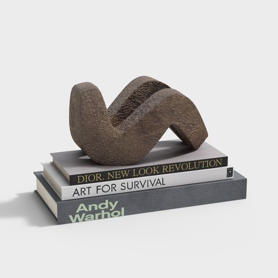 Eye-catching Abstract Sculpture 3D model for Creatives