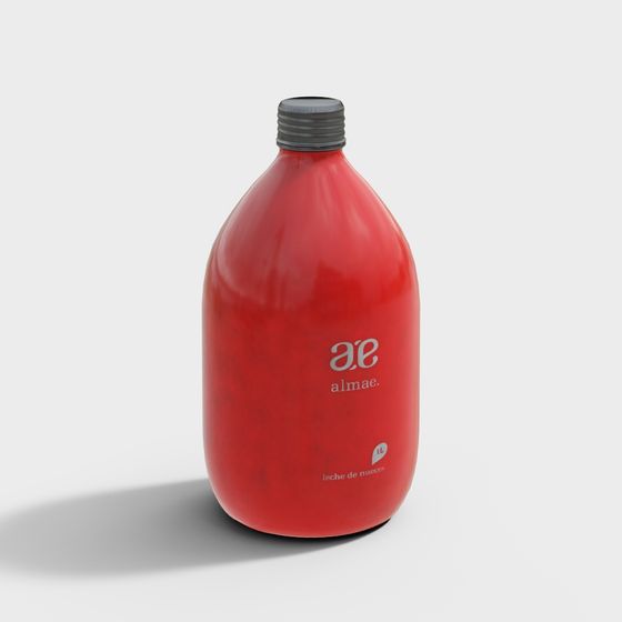 Almae Nut Milk Bottle 3D model