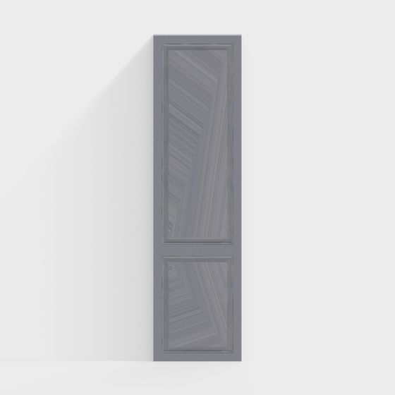 Geometric Door 3D model for Modern Interiors