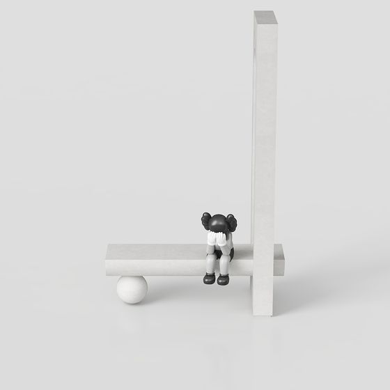 Lonely Corner 3D model for Creative Projects