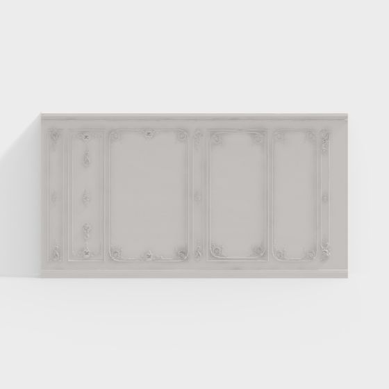 Classic Relief Ceiling 3D model