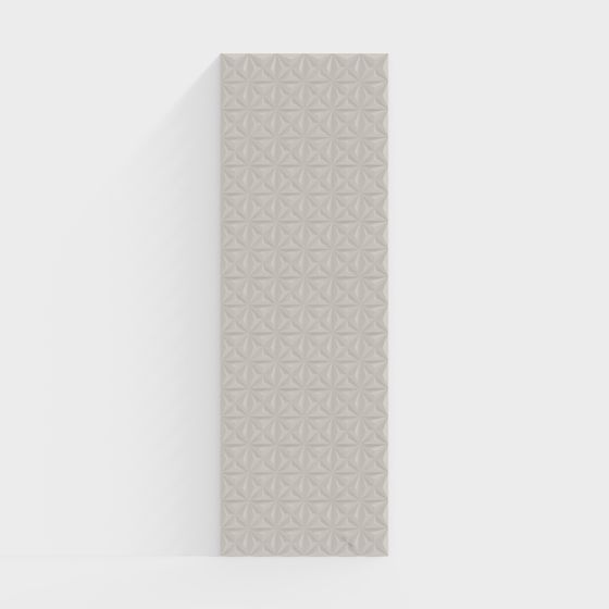 Unique Geometric Low-Polygon 3D Model for Modern Aesthetics