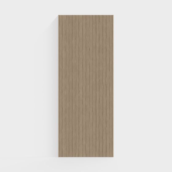 Rustic Panel 3D model for Minimalist Designs
