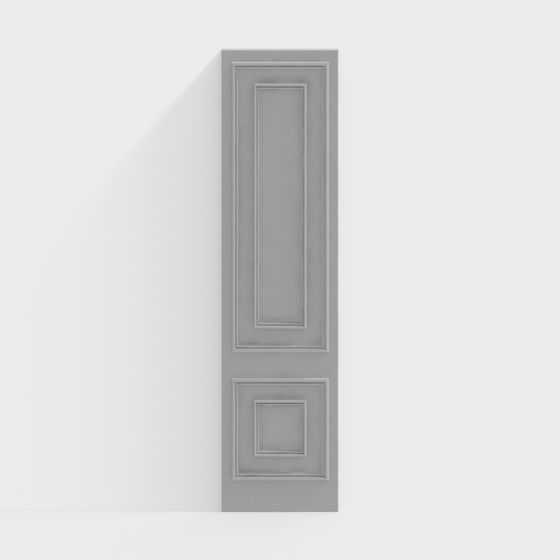 Elegant Modern Door 3D Model for Interior Design