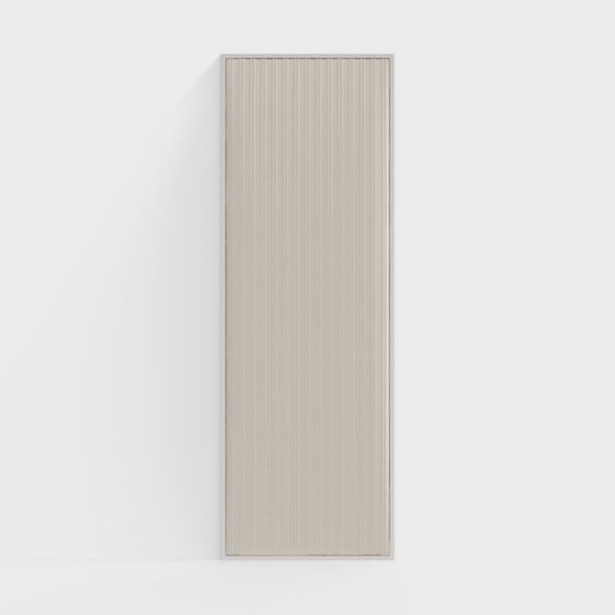 Urban Metal Louvre Window 3D model