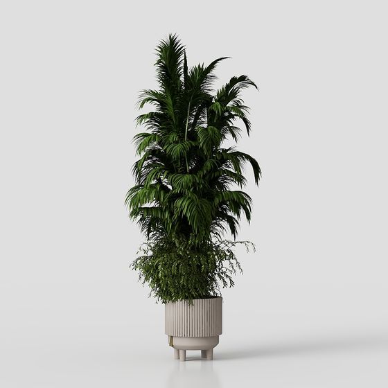 Vibrant Greenery Plant 3D model